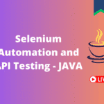 selenium and api testing
